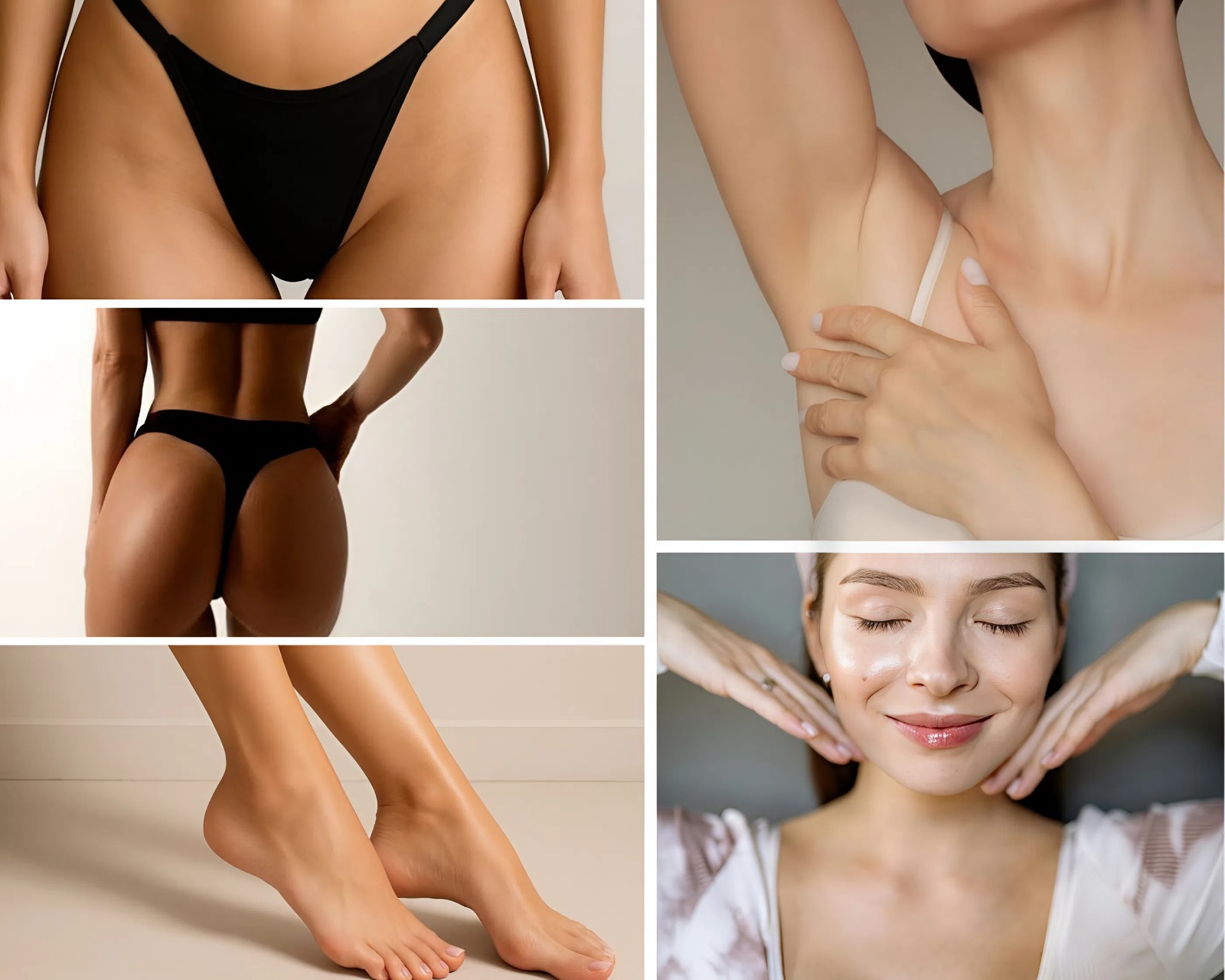 Full Face + Full Bikini + Full Legs + Armpits
